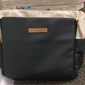 Petunia Pickle Bottom Black and White Messenger Bag